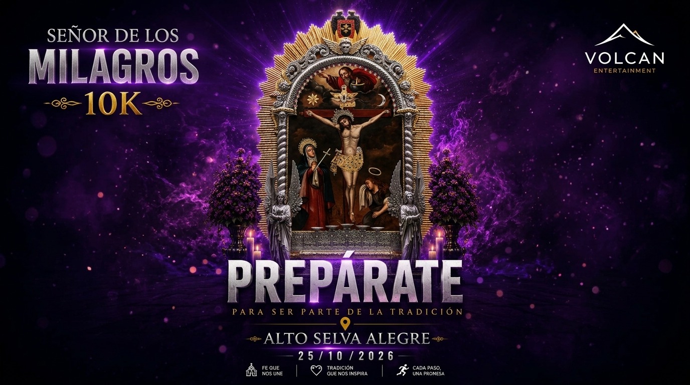 💜10K SEÑOR DE LOS MILAGROS – III EDICIÓN💜