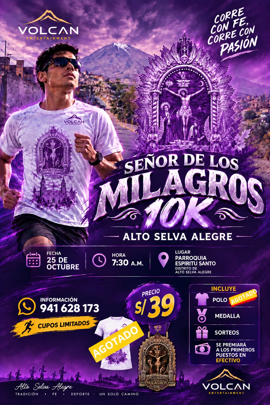 💜10K SEÑOR DE LOS MILAGROS – III EDICIÓN💜