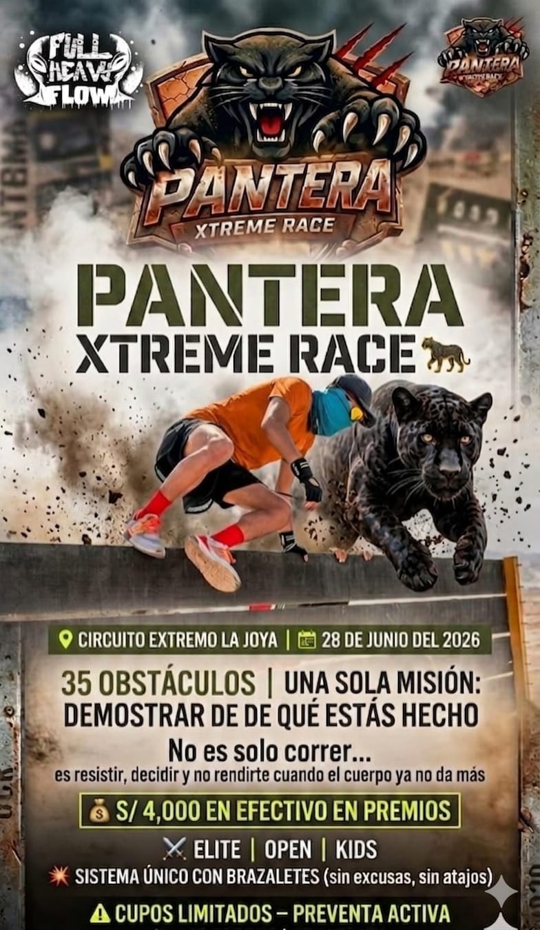 Banner Oficial PANTERA XTREME RACE 2026